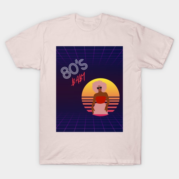 80's Baby T-Shirt by Nu Aura